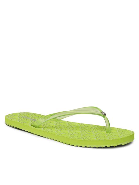 michael kors flip flops 2018|michael kors jinx flip flops.